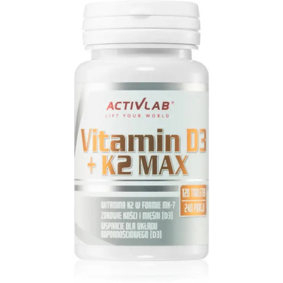 Activlab Vitamin D3+K2 Max 120 tabs