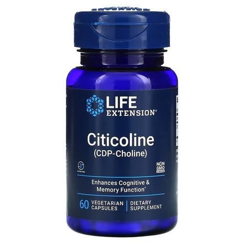 Life Extension Citicoline (CDP-Choline) — capsules | 60
