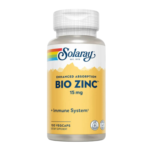 Solaray Zinc — capsules | 100 × 15 mg