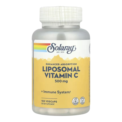 Solaray Vitamin C - capsules | 100 × 500 мг