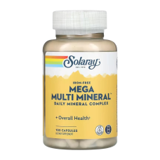 Solaray Mega Multi Mineral Iron-Free - capsules | 100