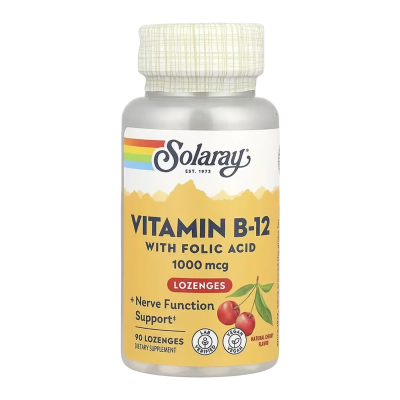 Solaray Vitamin B12 — частные дома | 90 × 1000 mcg