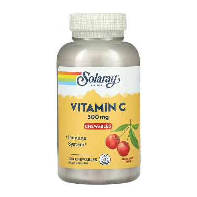 Solaray Vitamin C - chewables | 100 × 500 мг