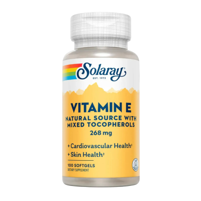 Solaray Vitamin E - softgels | 50 × 268 mg