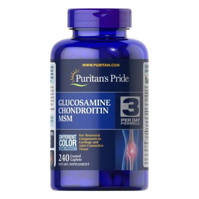 Puritan's Pride Glucosamine Chondroitin MSM Double Strength | 240