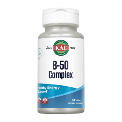 KAL Vitamin B-50 Complex — tablets | 50