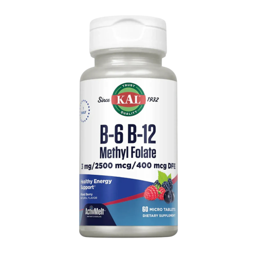 KAL B6 B12 Methyl Folate — tablets | 60
