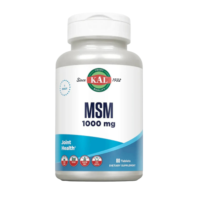 KAL MSM — tablets | 80 × 1000 mg