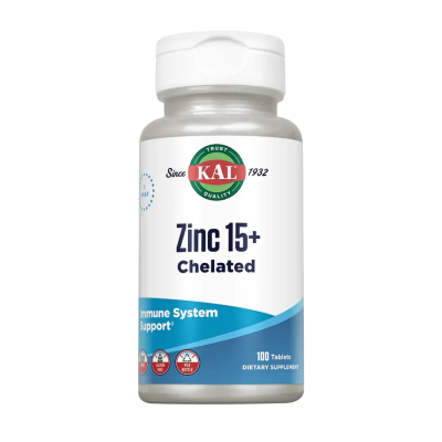 KAL Zinc 15+ Chelated — tablets | 100