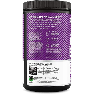 Optimum Nutrition Amino Energy 270 g