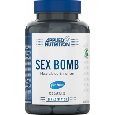 Applied Nutrition Sex Bomb Male Libido Enhancer (For Him) 120 caps