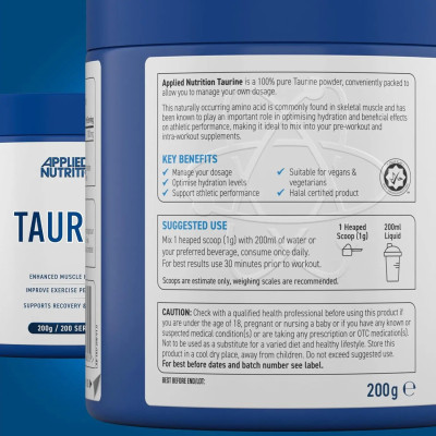 Applied Nutrition Taurine 200 g
