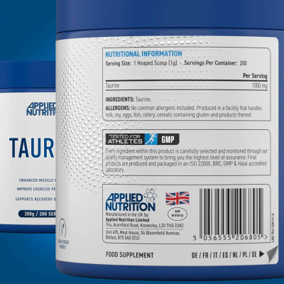 Applied Nutrition Taurine 200 g