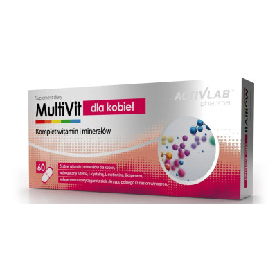 Activlab MultiVit for Woman 60 caps