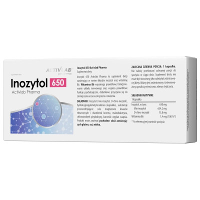 Activlab Pharma Inozytol 650 mg 60 caps