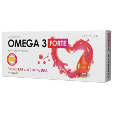 Activlab Pharma Omega 3 Forte 330 mg EPA i 220 mg DHA 60 caps