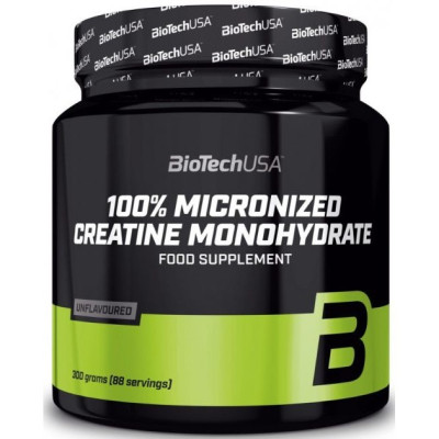 BioTech 100% Creatine Monohydrate 300 g