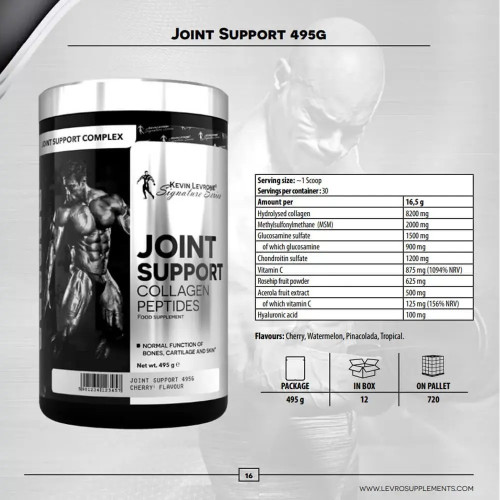 Kevin Levrone Joint Support Collagen Peptides 495 g