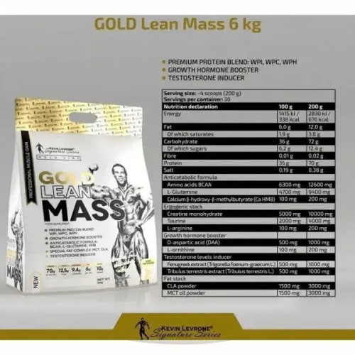 Kevin Levrone Gold Lean Mass 6000 g