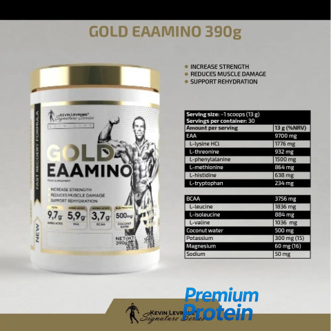 Kevin Levrone Gold EAAmino 390 g