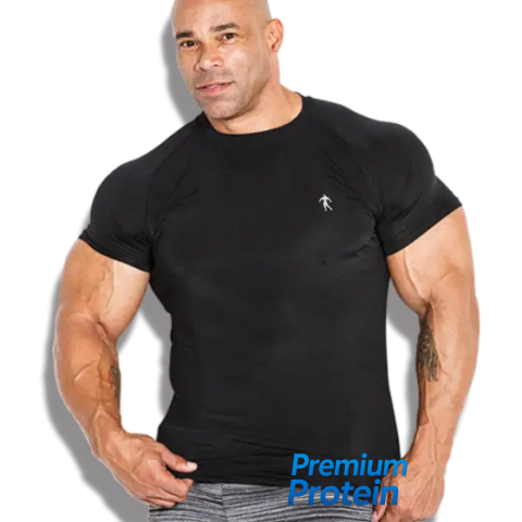 Kevin Levrone T-Shirt 01 LM Compression Black