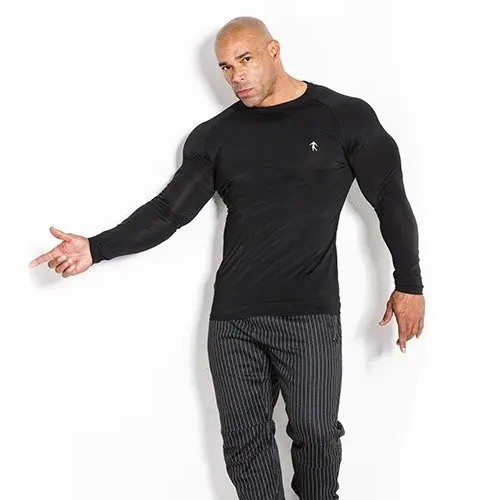 Kevin Levrone Longsleeve 01 LM Compression Black
