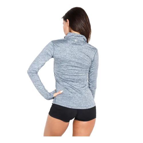 Kevin Levrone Longsleeve 01LW Half-zip Grey