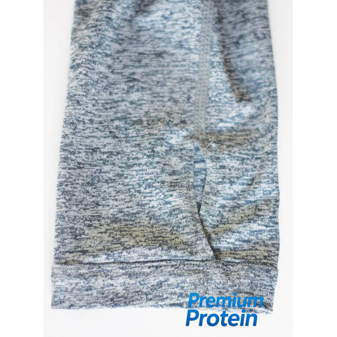 Kevin Levrone Longsleeve 01LW Half-zip Grey