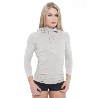 Kevin Levrone Hoodie 01 LW The Legend Gray