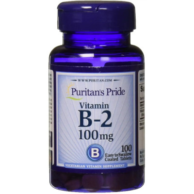Puritan’s Pride B-2 100 mg 100 tabs