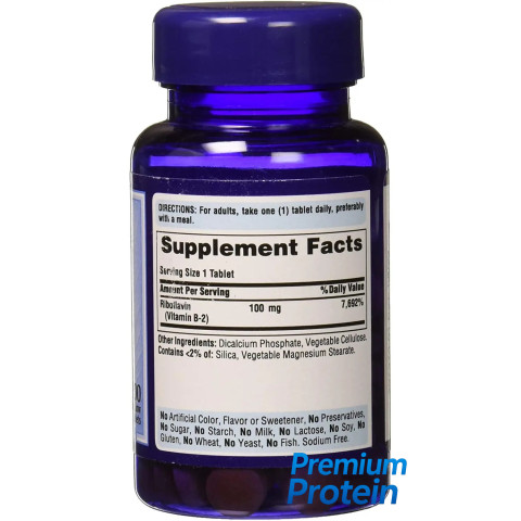 Puritan’s Pride B-2 100 mg 100 tabs