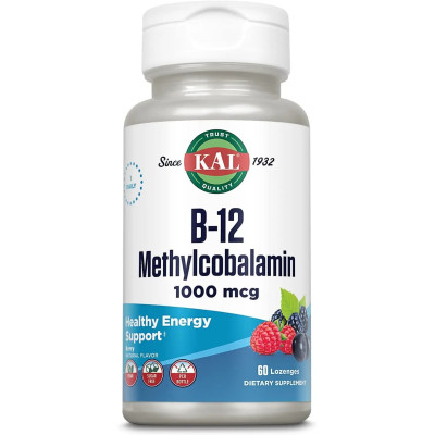 KAL B12 Methylcobalamin — lozenges | 60 × 1000 mcg