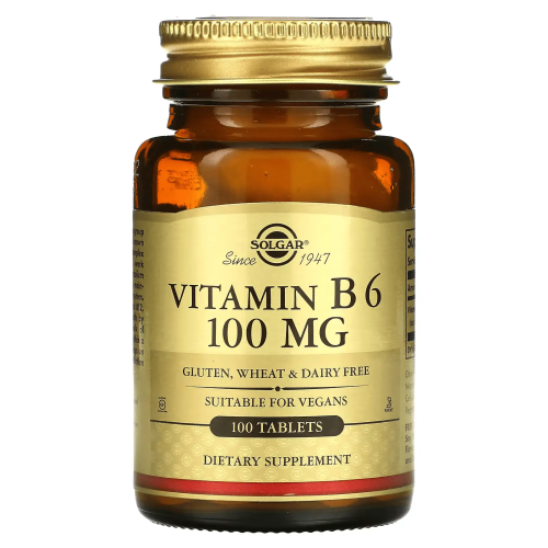 Solgar Vitamin B6 - tablets | 100 × 100 мг