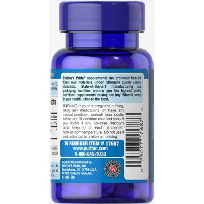 Puritan's Pride Hyaluronic Acid 100 mg 30 caps
