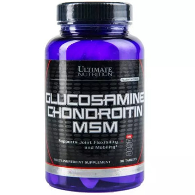 Ultimate Nutrition Glucosamine Chondroitin MSM 90 tabs