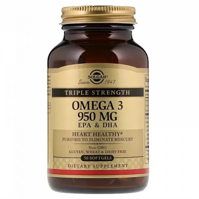 Solgar Omega 3 950 mg 50 softgels