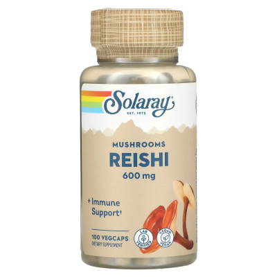 Solaray Reishi Mushroom - capsules | 100 × 600 мг