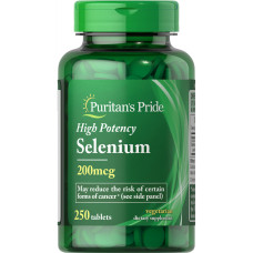Puritan's Pride Selenium 200 mcg 200 tabs