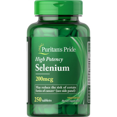 Puritan's Pride Selenium 200 mcg 200 tabs