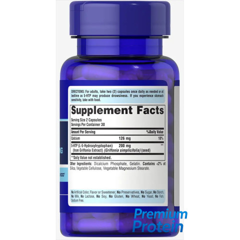Puritan's Pride 5-HTP 100 mg 60 caps