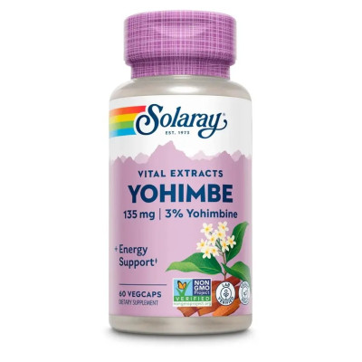 Solaray Yohimbe - capsules | 60 × 135 mg