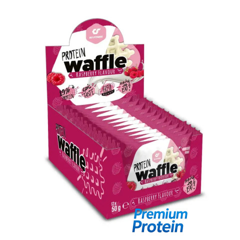 Go Fitness Protein Waffle 50 g Raspberry