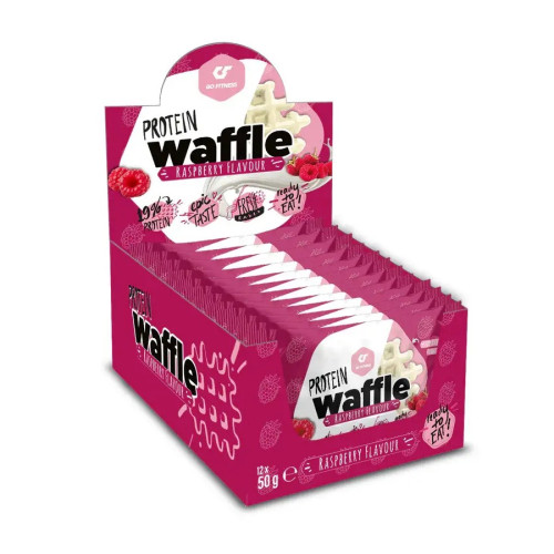 Go Fitness Protein Waffle 50 g Raspberry