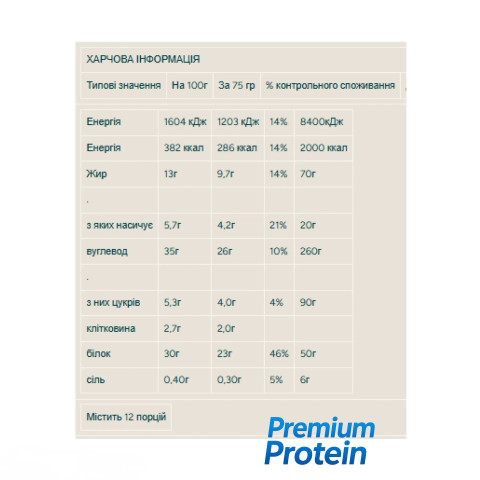 MyProtein Protein Brownie | 12 × 75 g