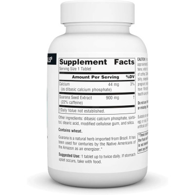 Source Naturals Guarana Energizer™ — tablets | 60 × 900 мг