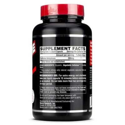 Nutrex Caffeine 200 mg 60 caps