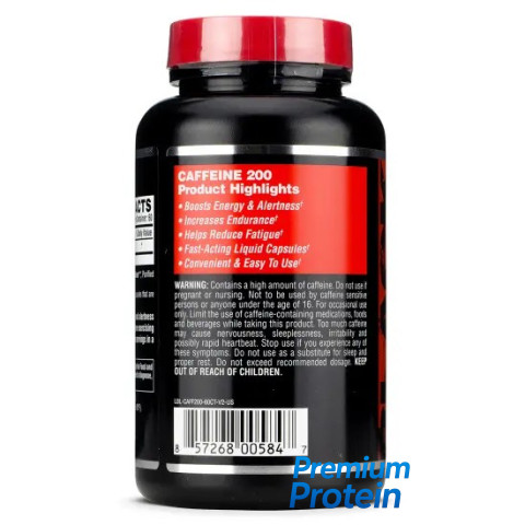 Nutrex Caffeine 200 mg 60 caps