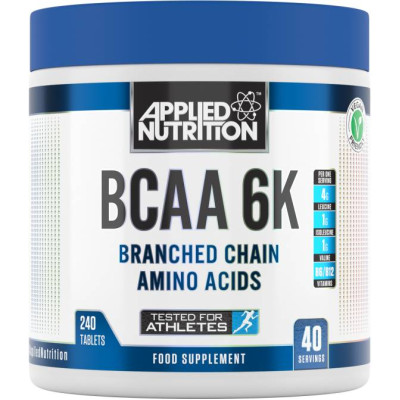 Applied Nutrition BCAA 6K, 240 таблеток