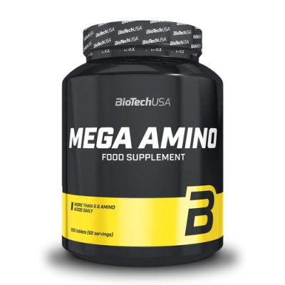 BioTech Mega Amino, 500 таблеток