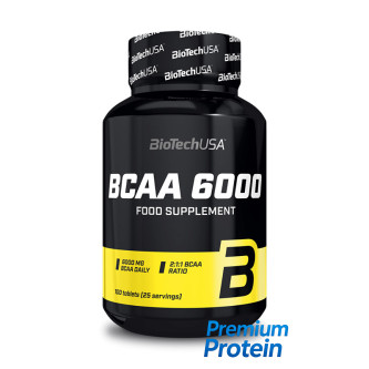 BCAA BioTech BCAA 6000, 100 таблеток
